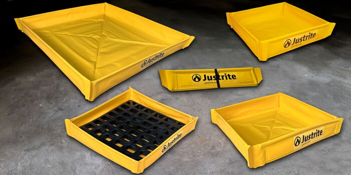 Folding Utility Trays for Maintenance Work: A Practical Spill Control Solution